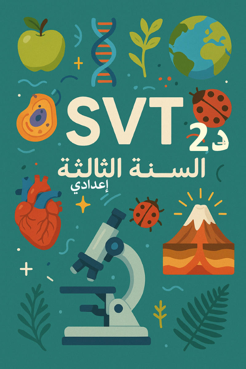 اختبار مادة علوم الحياة و الأرض الدورة 2 - 3 إعدادي