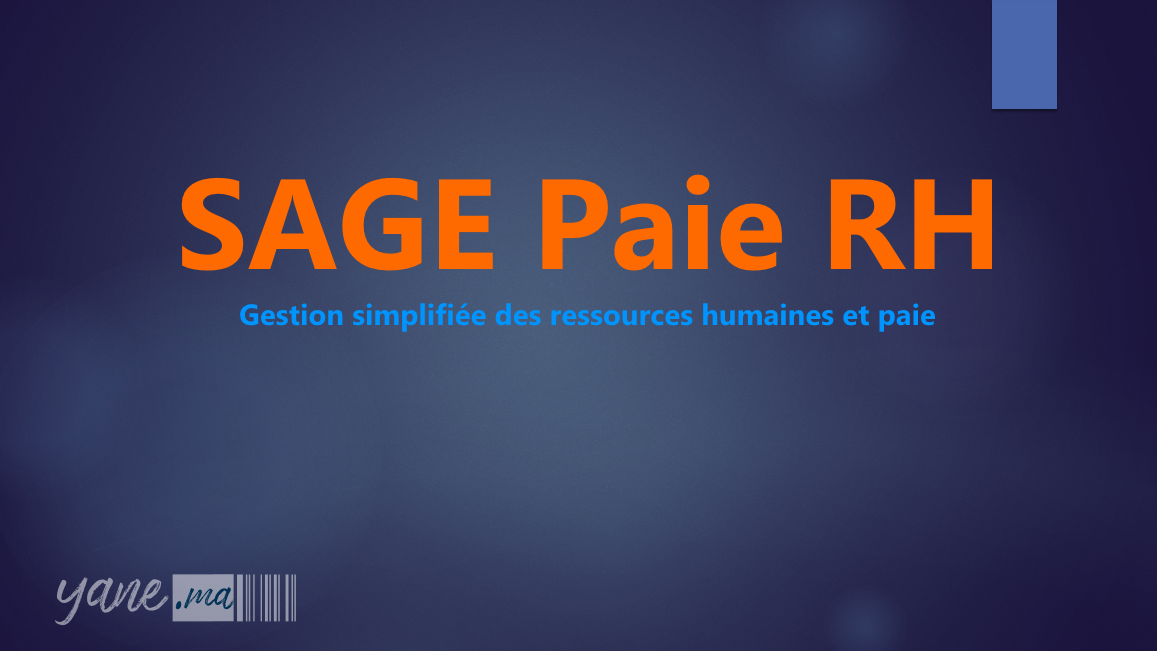 SAGE Paie RH : Gestion simplifiée des ressources humaines et paie